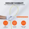 VEVOR Fish Tape, 125-foot, 3/16-inch, PET Wire Puller with Optimized Housing and Handle, Easy-to-Use Cable Puller Tool, Flexible Wire Fishing Tools fo
